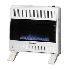 ProCom MNSD300TBA-BB Dual Propane/Natural Gas Blue Flame Vent-Free Gas Space Heaters  30 000 BTU  Blower and Base Included - B01KQIPFYG